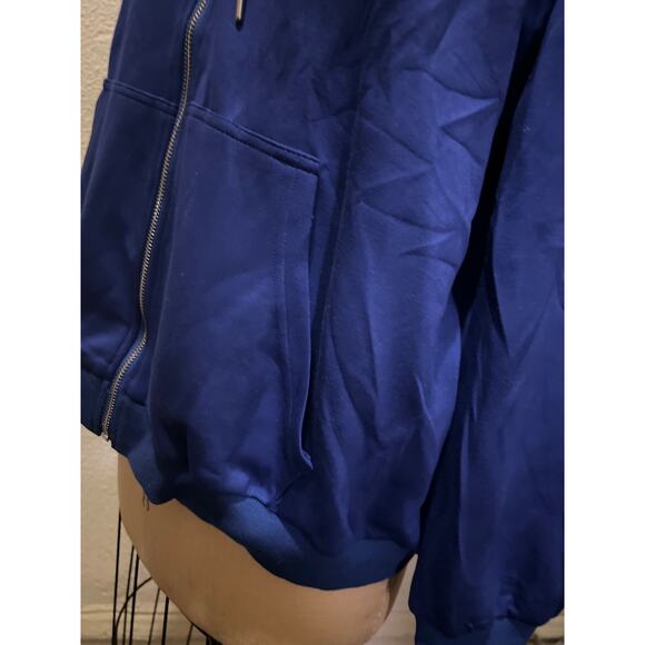 Women's Casual Long Sleeve Zip Up Sweatshirt Hoodie Jacket NWT Size XL - Picture 5 of 11